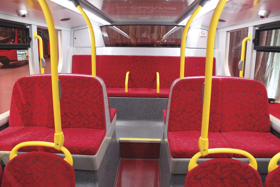 Интерьер Alexander Dennis Enviro400 2014 года  (фото 23 из 30)